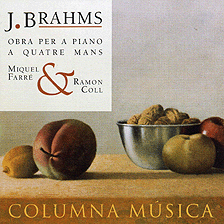 Brahms: obra per a piano a quatre mans