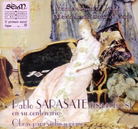 Sarasate: obres per a viol i piano